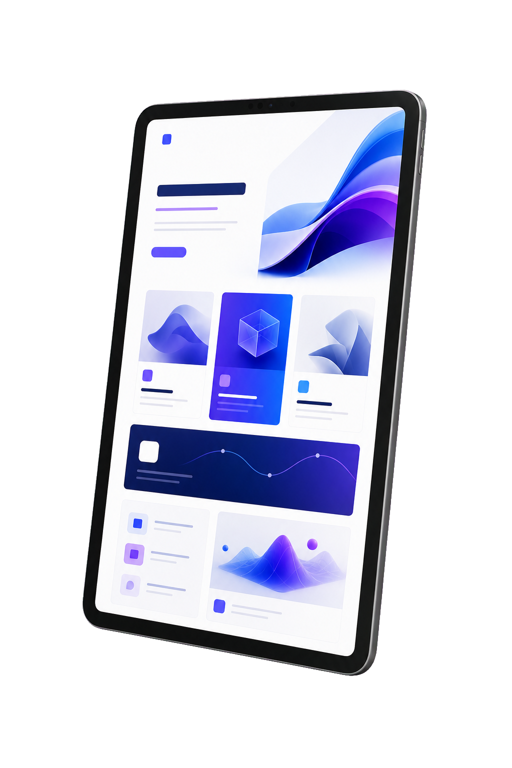 NetCraft tablet website preview