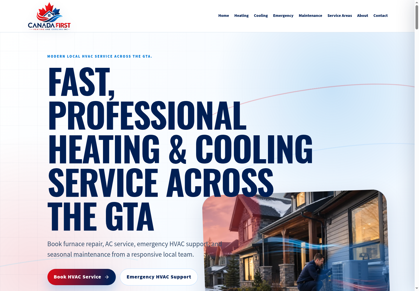 CHC website preview